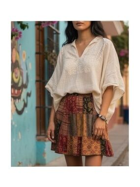 Steeltime ☠︎︎ Skull Crossbones Braid Multi Wrap Leather ☠︎︎ Black Brown ☠︎︎